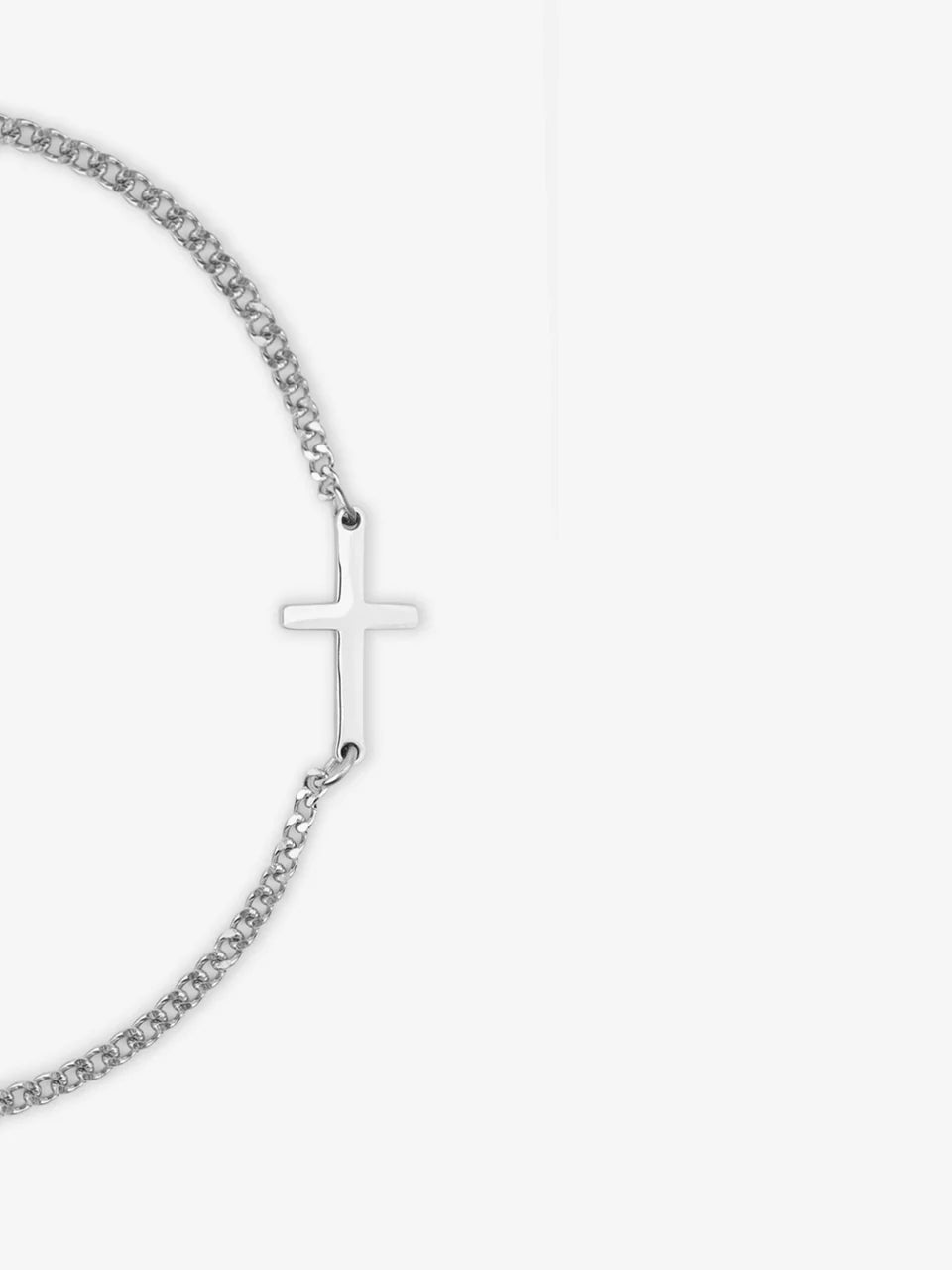 Cuban cross bracelet, Faithh.