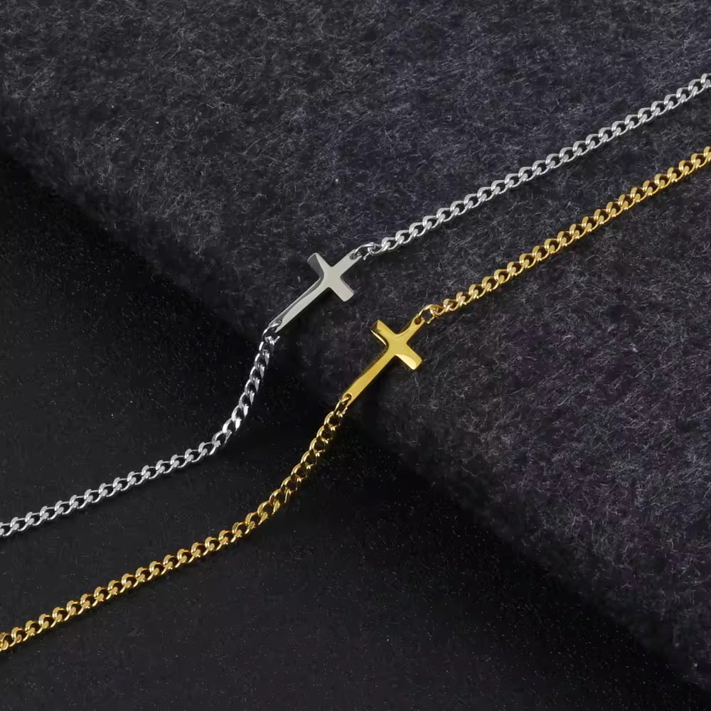 Cuban cross bracelet, Faithh.